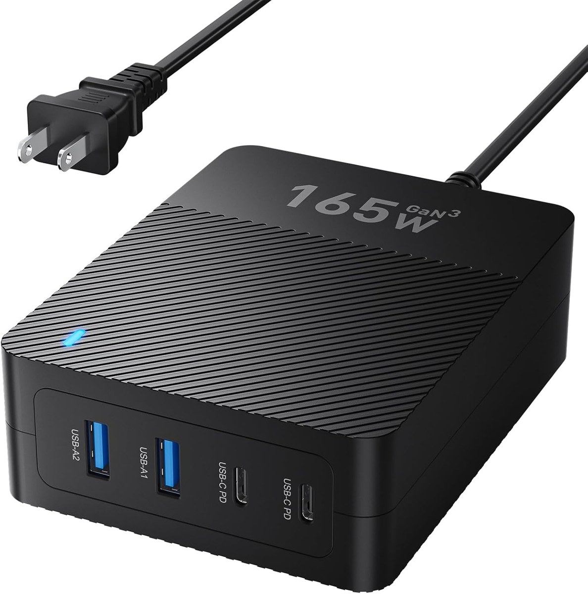 RYND 165W GaN 4-Port USB-C Charging Station