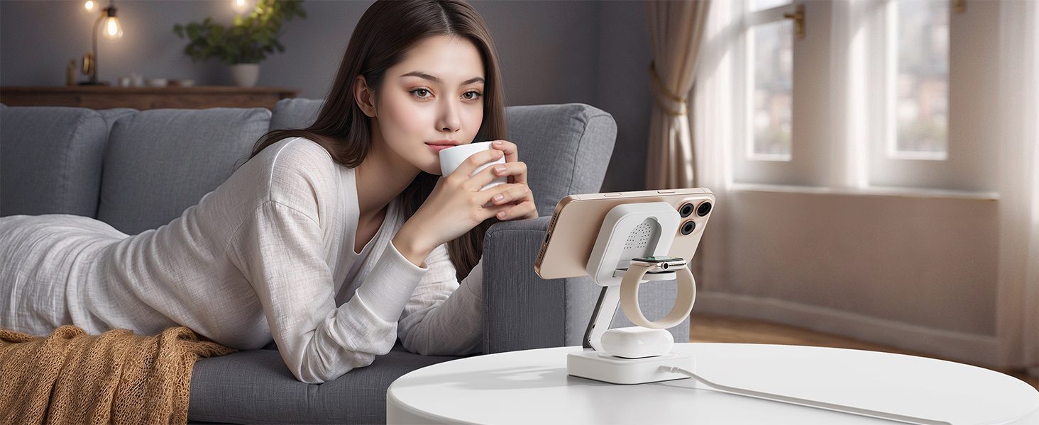 RYND charging station: nightstand